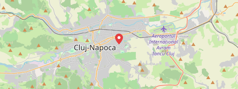 Mapa mesta Kluž-Napoka