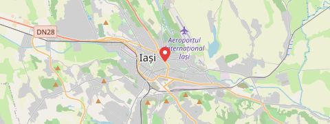 Mapa mesta Jasy