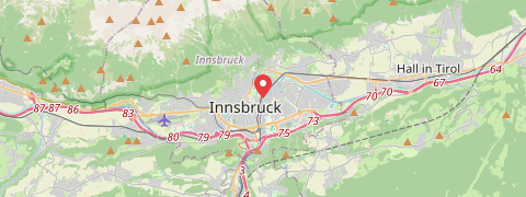 Mapa mesta Innsbruck