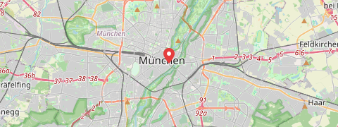 Mapa mesta Mníchov