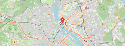 Mapa mesta Riga