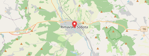 Mapa mesta Rimavská Sobota