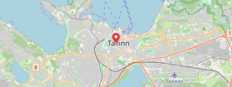 Mapa mesta Tallinn