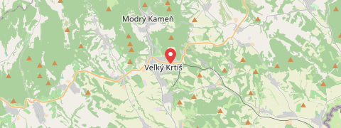Mapa mesta Veľký Krtíš