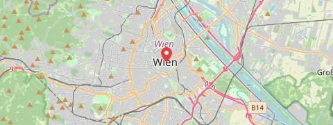 Mapa mesta Viedeň